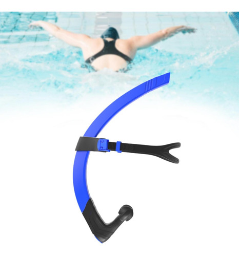 Equipo De Tubo De Respiración Delantera De Natación Azul