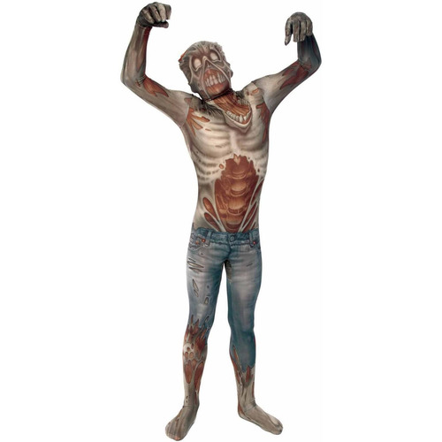 Disfraz Para Niño Morph Zombie Talla L 12-14 Halloween