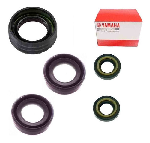 Kit De 5 Retenes De Cigüeñal Para Yamaha 15hp 2t 2001+