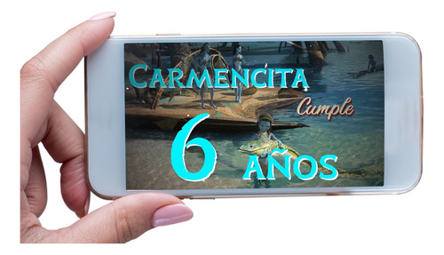 Video Invitacion Personalizada Cumpleaño Avatar
