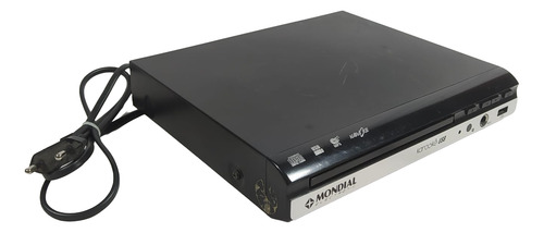 Dvd Player Mondial D-15 Karaokê Usb Preto (Usado)