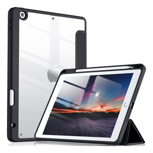 Funda Para iPad 7 8 9 10 Generacion Con Mica Protectora