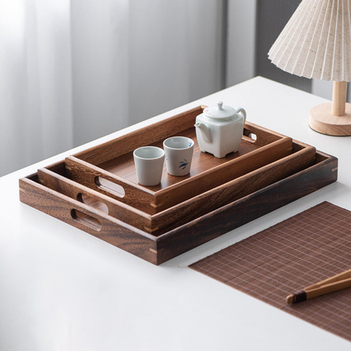 Bandeja Multiusos Para Servir Para Mesa De 40cmx30cmx4cm