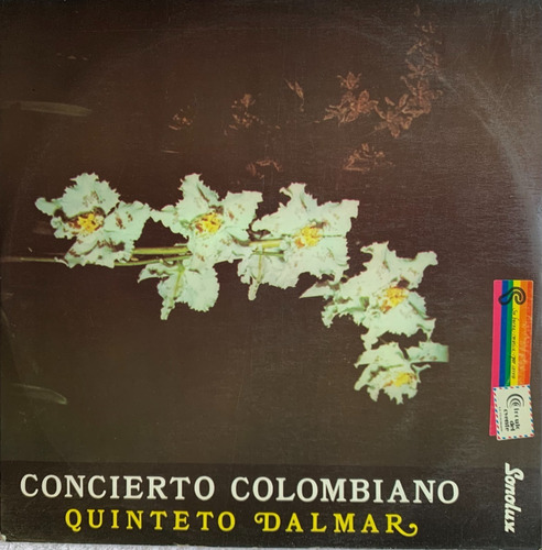 Concierto Colombiano Quinteto Dalmar Lp Disco Acetato Vinilo