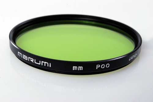 Imagen 4 de 9 de Filtro Marumi Amarillo Verdoso Po0 P/ Blanco Y Negro Ø 72mm
