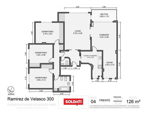 Imagen 20 de 20 de Ramirez De Velasco 300-villa Crespo-capital Federal