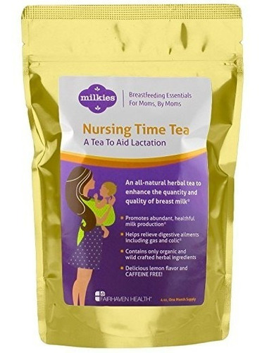 Milkies Nursing Tiempo Del Té: Un Té Para Aumentar La Produc