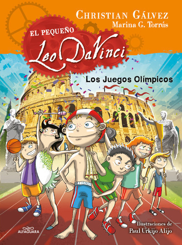 Los Juegos Olãâmpicos (el Pequeãâ±o Leo Da Vinci 5), De Gálvez, Christian. Editorial Alfaguara, Tapa Dura En Español