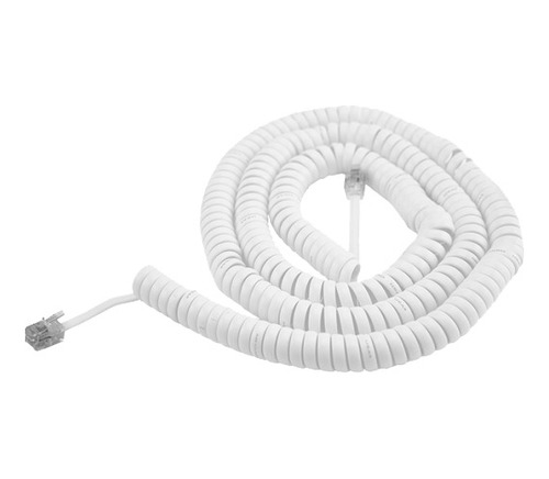 Cable Para Auricular Telefonico Espiral 2,10metros   