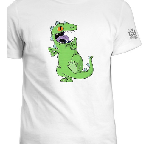 Camiseta Estampada Reptar Rugrats Aventuras Series 90s Ink