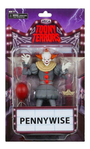 Neca Toony Terrors It 6 Pennywise (2017)