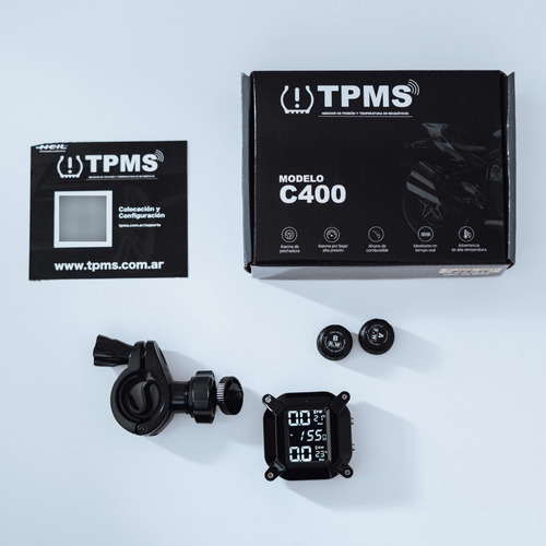 Imagen 5 de 8 de Tpms Sensor De Presión Y Temp. Para Motos C/sens. Externos