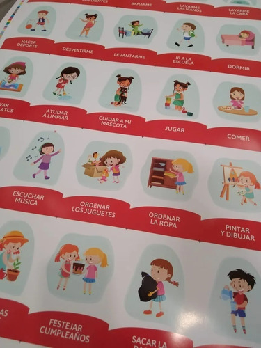 Imagen 3 de 4 de Cartas Didácticas De Rutinas Diarias Para Niños