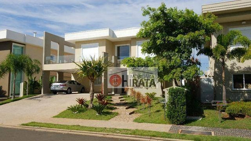 Casa Com 4 Dormitórios À Venda, 360 M² Por R$ 2.800.000 - Alphaville Dom Pedro - Campinas/sp - Ca1524