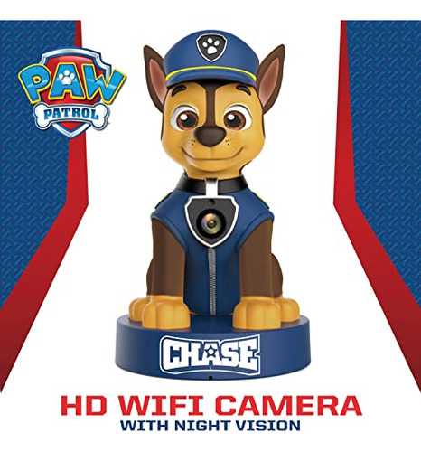 Paw Patrol Chase 1080p Hd Monitor De Cámara De Seguridad Wi