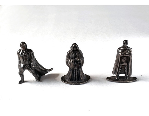 Star Wars Coleccion Completa 8 Figura D Metal Bimbo Año 2005 (Usado)