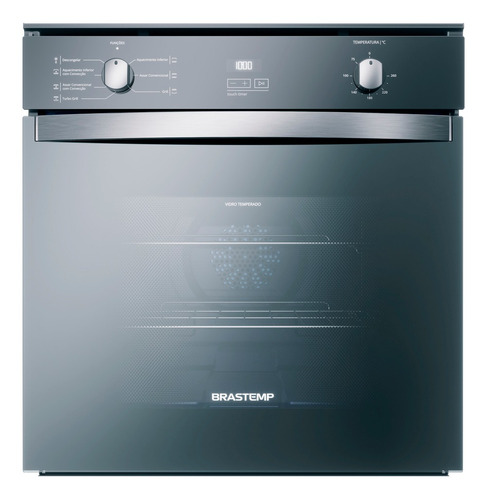 Forno De Embuir Elétrico Brastemp 84 Litros Cor Inox Boc84ar