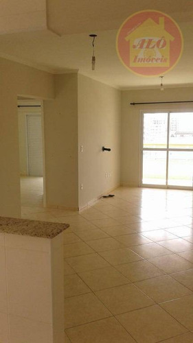 Apartamento À Venda, 75 M² Por R$ 360.000,00 - Caiçara - Praia Grande/sp - Ap5588