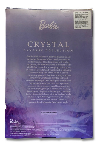 Barbie Amatista Crystal Fantasy Collection