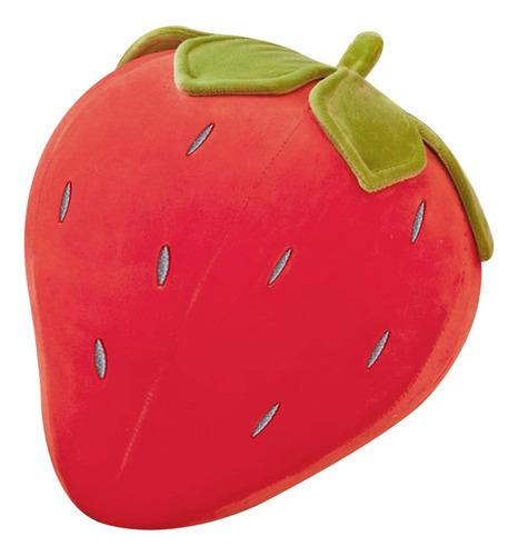 Almohada De Felpa De Fresa, Almohada De Fruta Suave Peluche