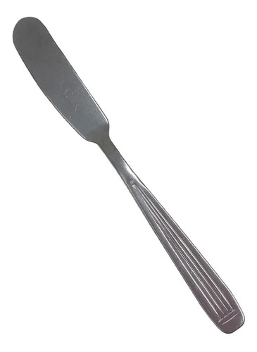 Cuchillo Para Untar X12 Carol Athenas Acero Inoxidable Color Metal