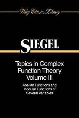 Libro Topics In Complex Function Theory, Abelian Function...