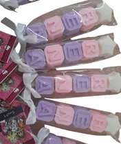 Comprar Souvenir De Nombres De Jaboncitos 5 Letras X 25