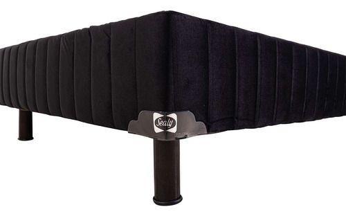 Juego Colchon + Box Topacio/emerald Sealy King Size Color Blanco
