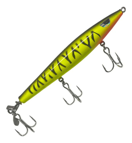 Isca De Pescaria Yara Devassa Slim 16,5cm 40g 61 Hot Tiger