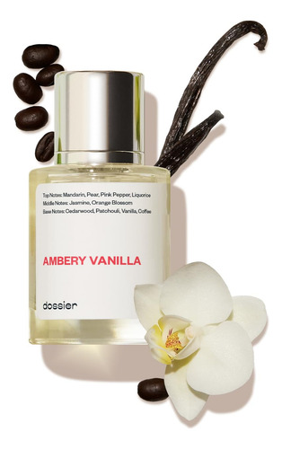 Perfume Dossier Ambery Vanilla Eau De Parfum 100 Ml Para Muj