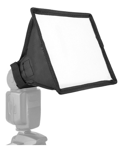 Difusor Flash Softbox Pegable 15x17cm Reflector  Universal 