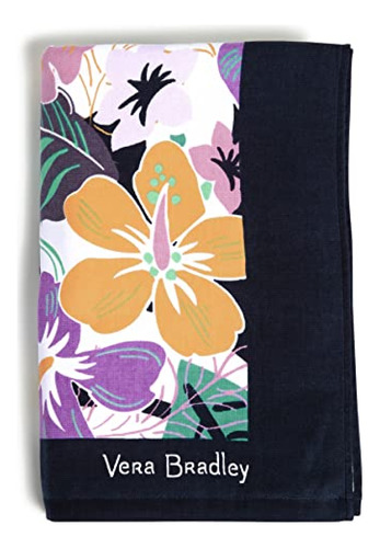 Vera Bradley Toalla De Playa Extragrande Para Mujer, Island