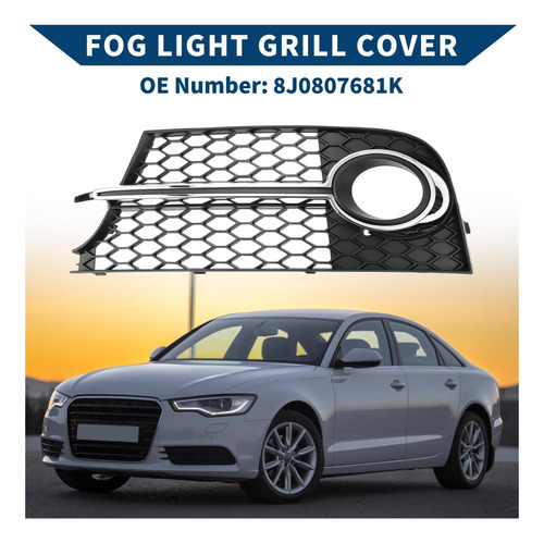 Grilla Faros Niebla Hihaha No8jk Audi Tt Mk2 Tts Delantera