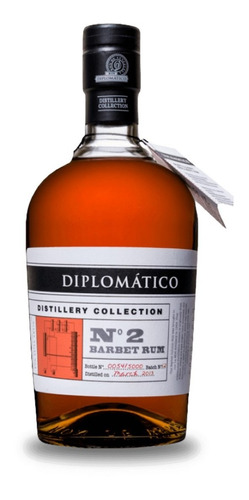 Ron Diplomático  Destillery Colecction N° 2  Barbet Rum
