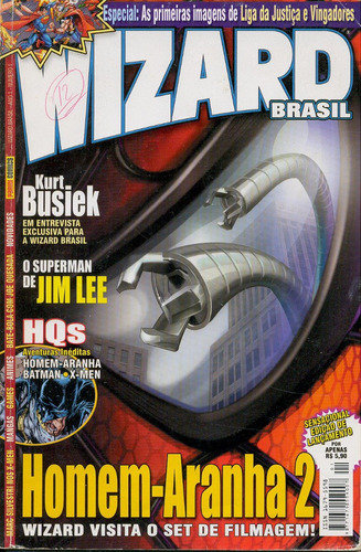 Wizard Brasil Nº 1 - Reportagens E Quadrinhos - 84 Pgs.