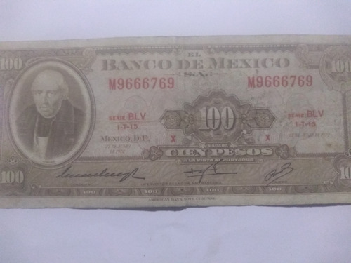 Billete Antiguo 