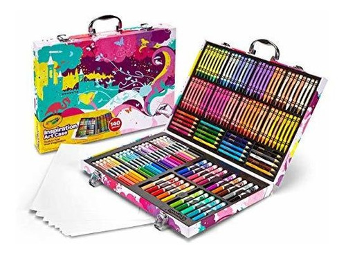 Crayola Inspiration Art Case Coloring Set - Rosa (140 Os8yk