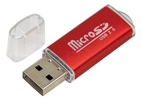 Pack 2 Lector Memoria Micro Sd Adaptador Usb Tip Pendrive 