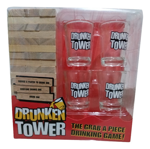 Juego De Mesa Para Adultos Drunkem Tower