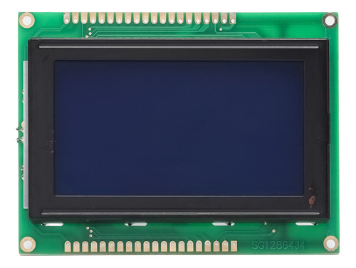 Display Lcd Pantalla 128x64 Gráfico Fondo Azul Pic Tecneu Sg12864j4