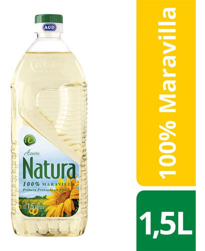 Aceite Natura Maravilla 0% Colesterol 1.5 L