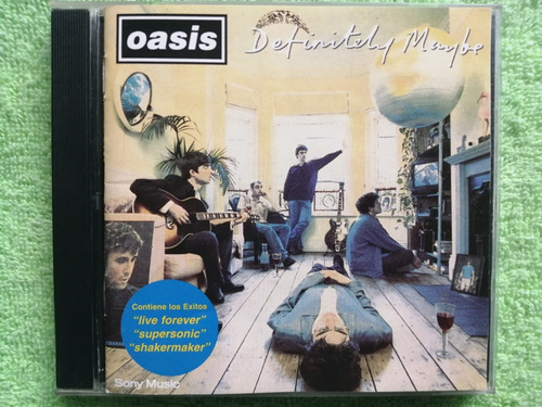 Eam Cd Oasis Definitely Maybe '94 Album Debut Epic Argentina
