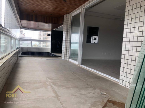 Imagem 26 de 30 de Apartamento Com 3 Dormitórios À Venda, 205 M² Por R$ 2.260.000,00 - Canto Do Forte - Praia Grande/sp - Ap2106