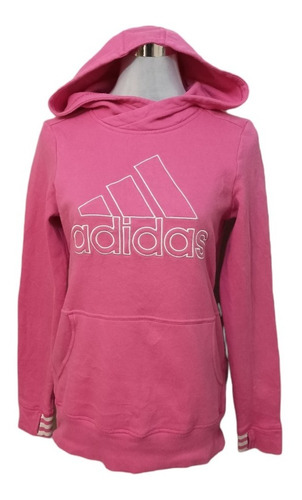 Poleron Mujer Deportivo adidas Oversize Con Capucha