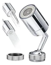 Comprar Cabezal Llave Grifo Griferia Baño Lavaplatos Cocina Ahorrador Grifo Giratorio 720° Para Baño Fregadero De Cocina Aireador Pulverizador Con Ajuste De 2 Modos De Chorro Color Plateado Jom