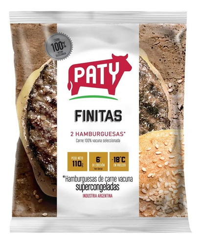 72 Paty Finitas 55gr C/pan Fargo Y 2 Aderezos
