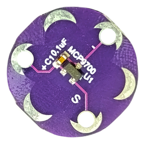Modulo Sensor Temperatura Lilypad Mcp9700 Compatible Arduino