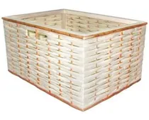 Comprar Canastos Organizador Caja Cajón  Mimbre Suncho 
