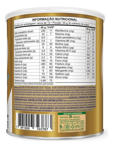 Complemento Alimentar Nestlé Nutren Senior Sem Sabor 740g