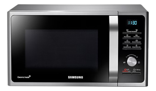 Microondas Grill Samsung Mg28f3k3t Plata 28l 220v